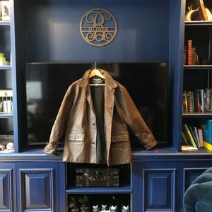 Polo Sport Men’s leather coat